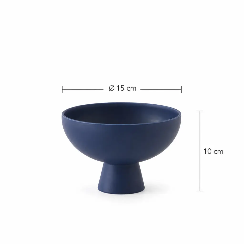 raawii - Nicholai Wiig-Hansen - Strøm - bowl - small - blue 1.webp