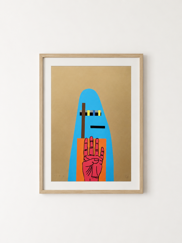 Nathalie Du Pasquier - Silk screen print
