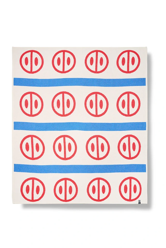George Sowden & Nathalie Du Pasquier for ZigZagZurich - Cotton blanket (Lappland)
