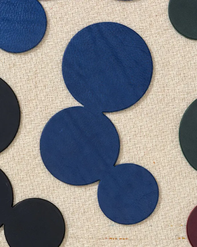 Martino Gamper - Leather Coaster - In Vino Veritas