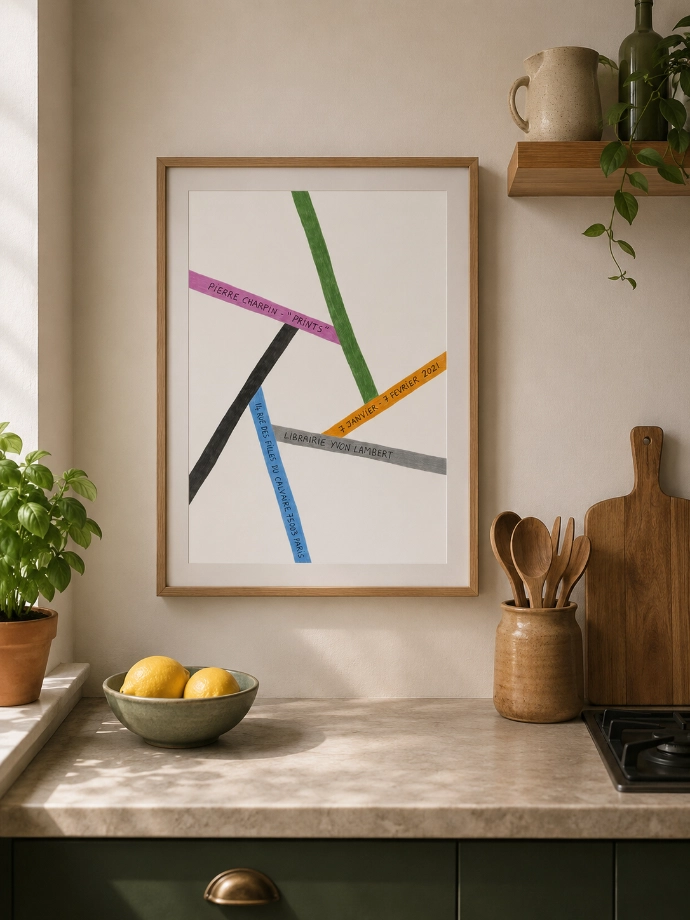 Pierre Charpin for Librairie Yvon Lambert - Poster "Prints, 2021"