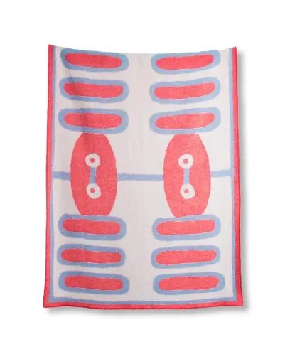 Nathalie Du Pasquier for ZigZagZurich - Wool blanket "Guatemala"