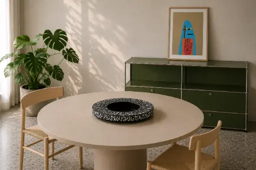 Ettore Sottsass for INDUSTREAL - Centrepiece - Orbita