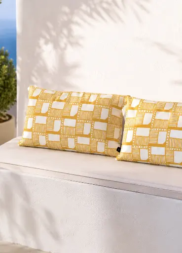 Nathalie Du Pasquier for Garro Éditions - Cushion Cover - 30x50cm "Pas Fleurs"
